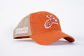 Script L Orange Hat