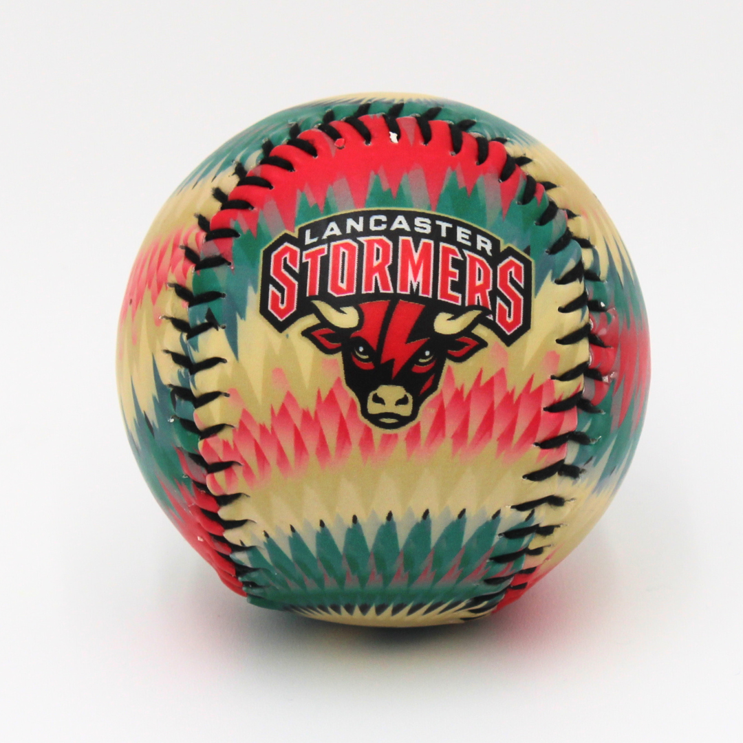 Spiral Design Stormers Logo Baseball