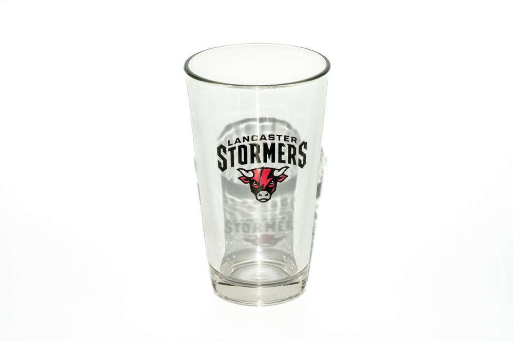Bull Log Pint Glass