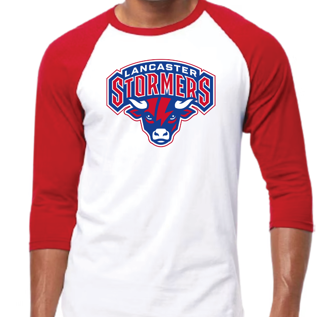 Youth Americana Bull logo Baseball Shirt