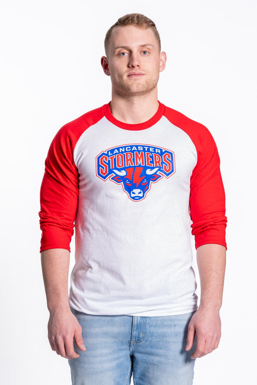 Americana Bull logo Baseball Shirt