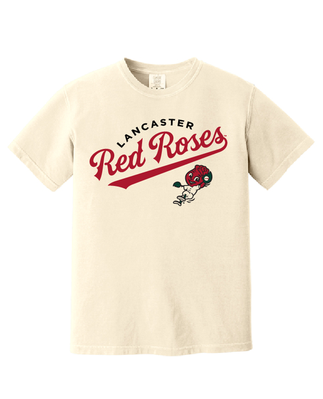 Red Roses Cream T-Shirt