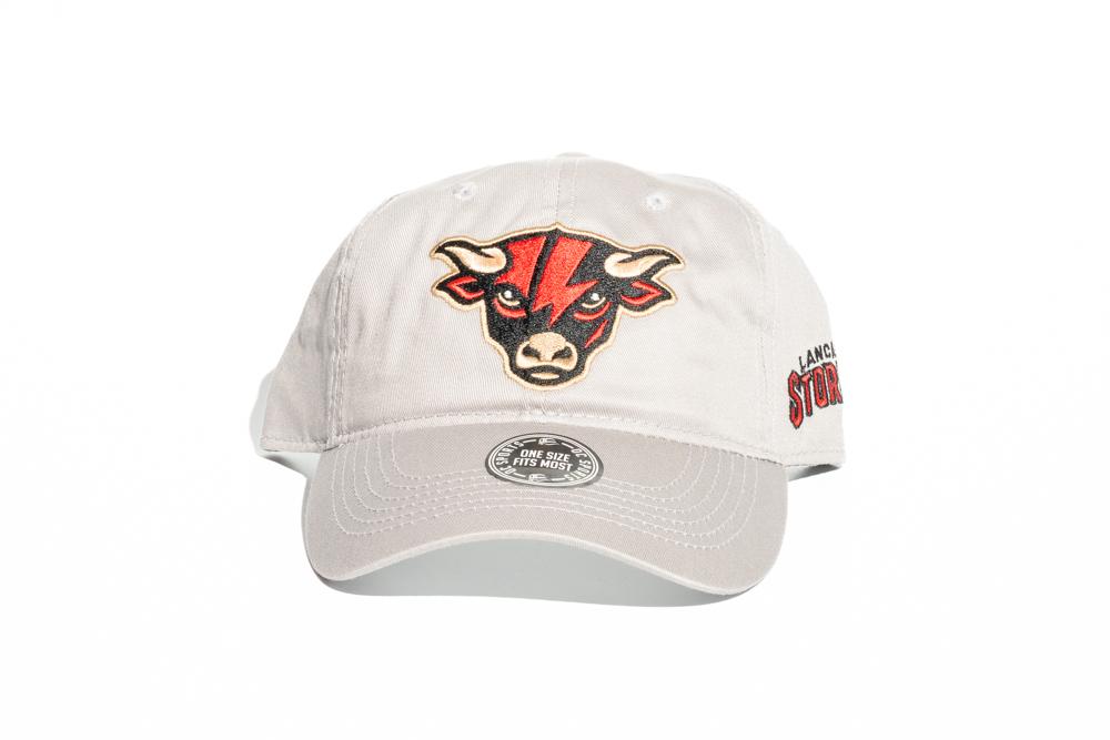 Gray Bull Logo Hat