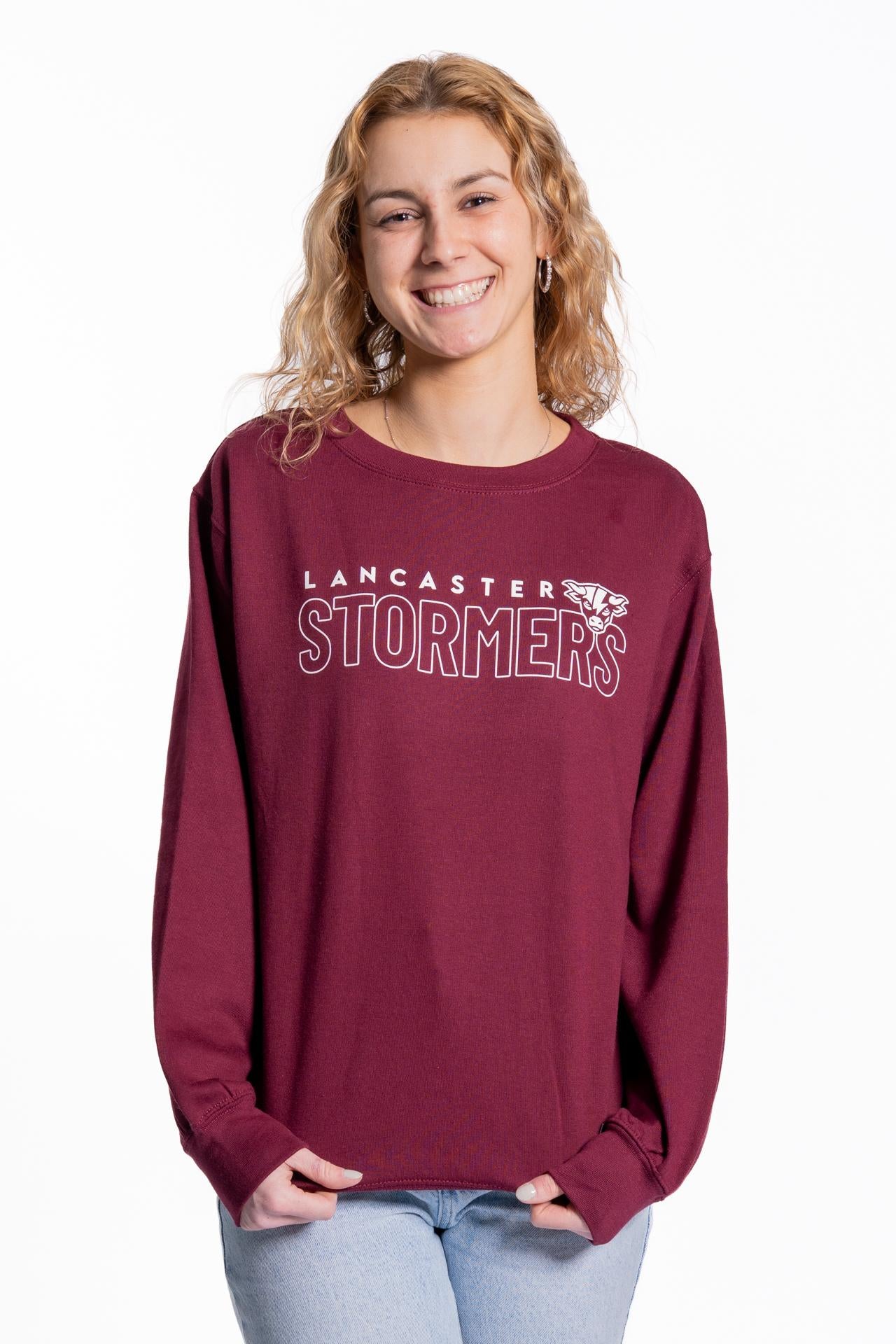 Lancaster Stormers Stencil MV Sport Crew