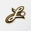 L Script Sticker
