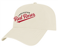 Red Roses (Cream) Wordmark Dad Cap